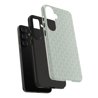 Minimal Leaf Print Samsung Case
