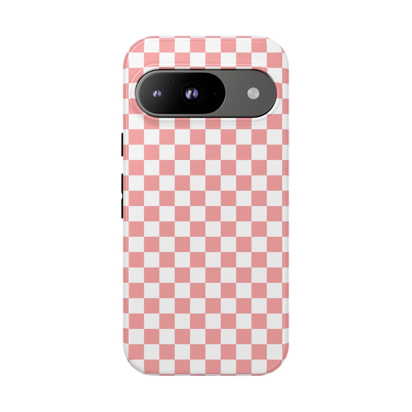 Pink Checkerboard Google Pixel Case