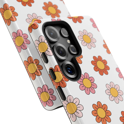 Retro Daisy Samsung Case
