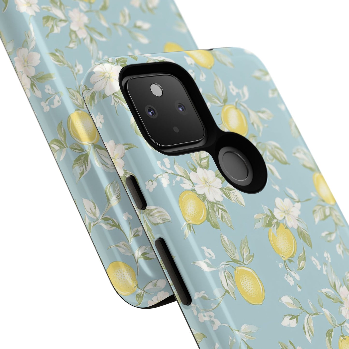 Lemon Blossom Blue Google Pixel Case