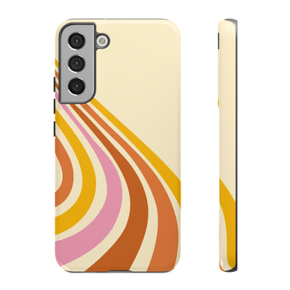 Retro Wave Swirl Samsung Case