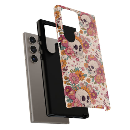 Floral Skull Samsung Case