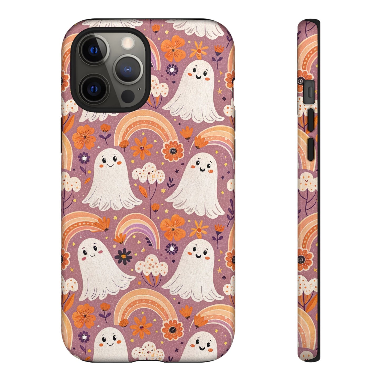 Pastel Halloween Ghost iPhone Case