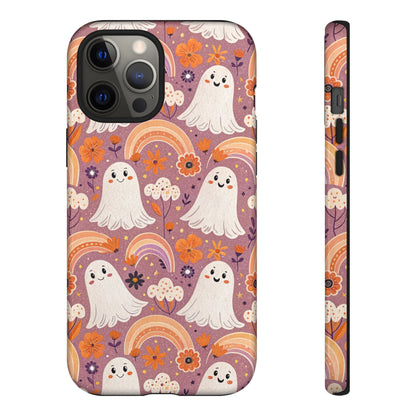 Pastel Halloween Ghost iPhone Case