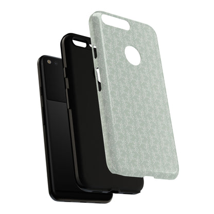 Minimal Leaf Print Google Pixel Case