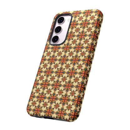 Retro Mandala Floral Samsung Galaxy Case