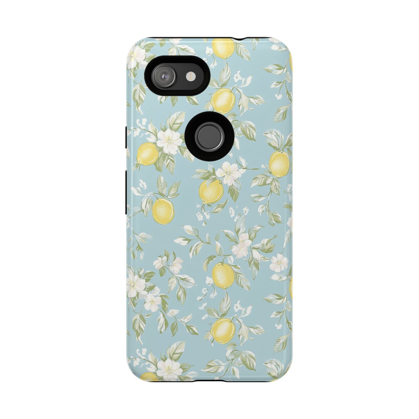 Lemon Blossom Blue Google Pixel Case
