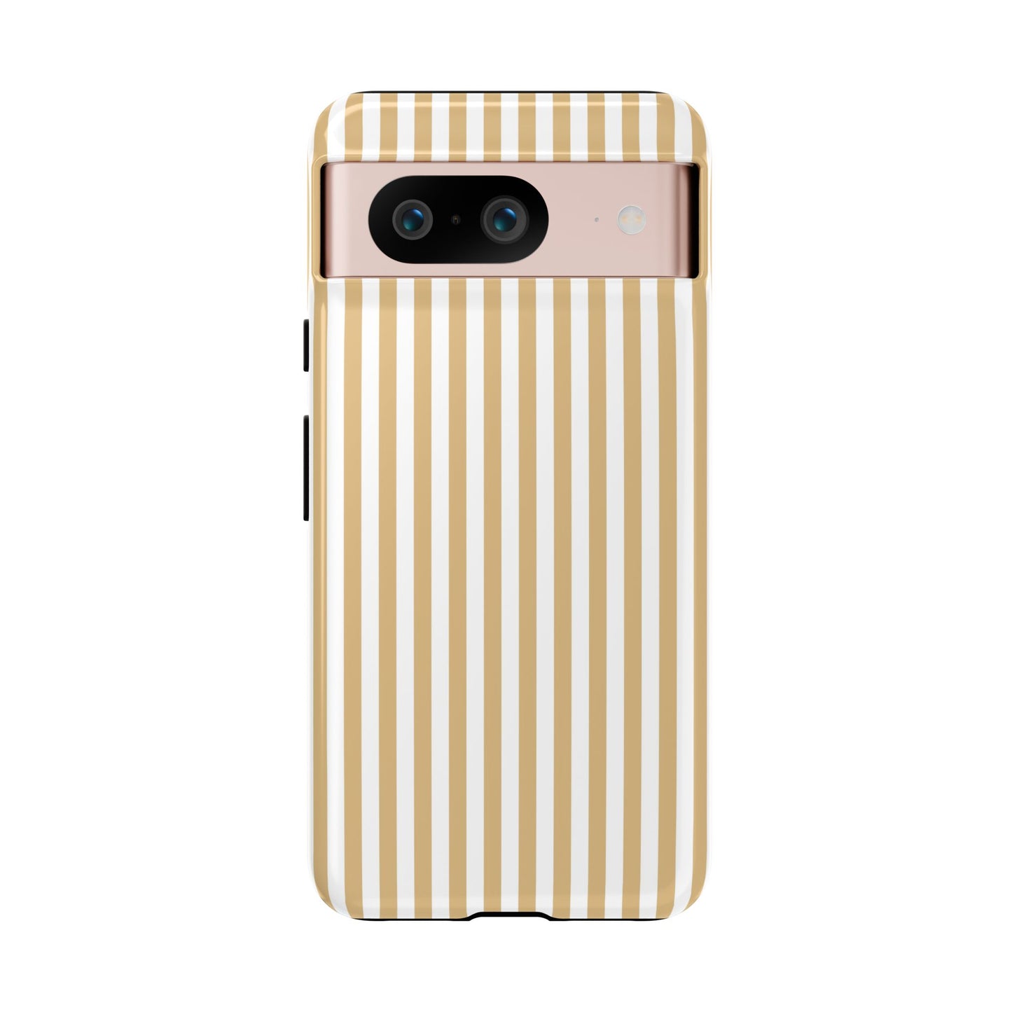 Yellow & White Stripe Google Pixel Case