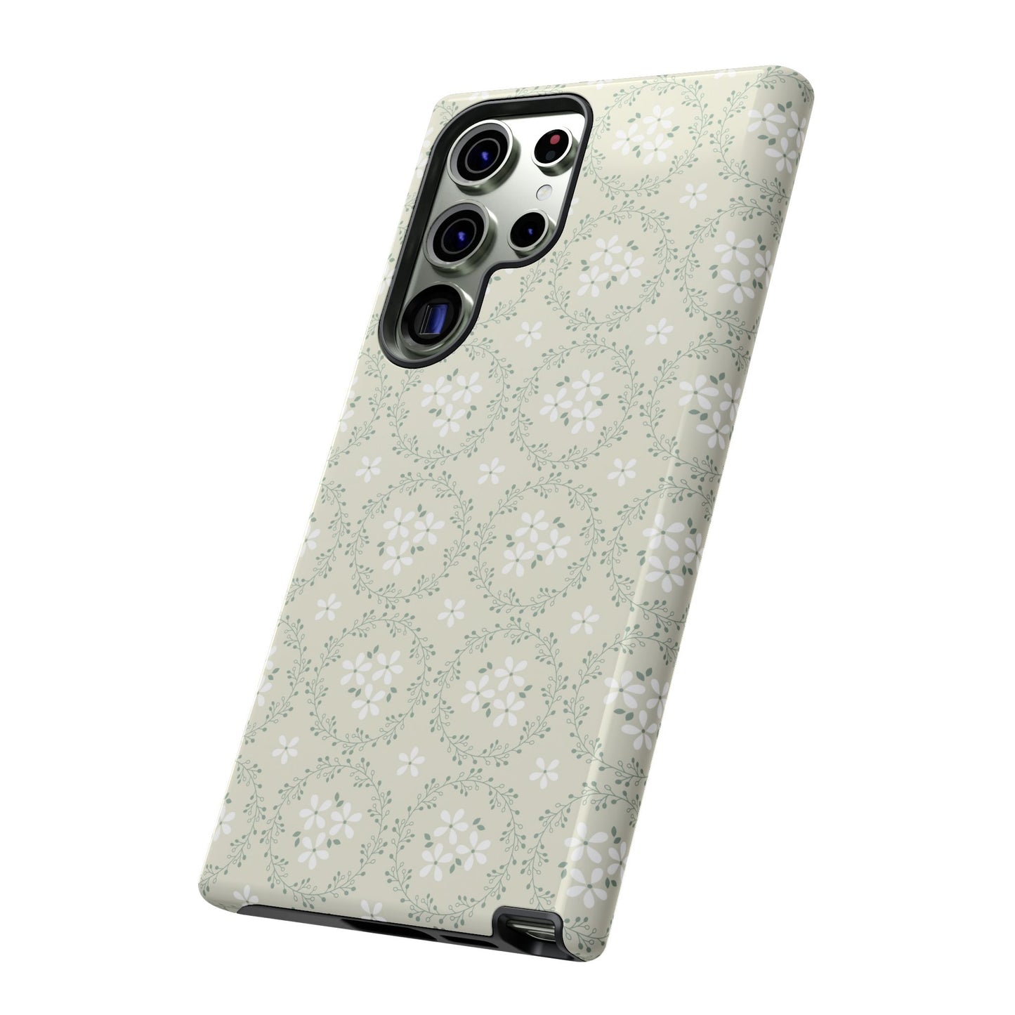 Vintage Daisy Wreath Samsung Case