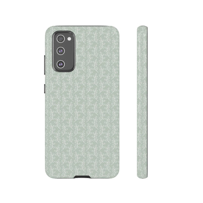 Minimal Leaf Print Samsung Case