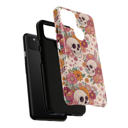 Floral Skull Google Pixel Case