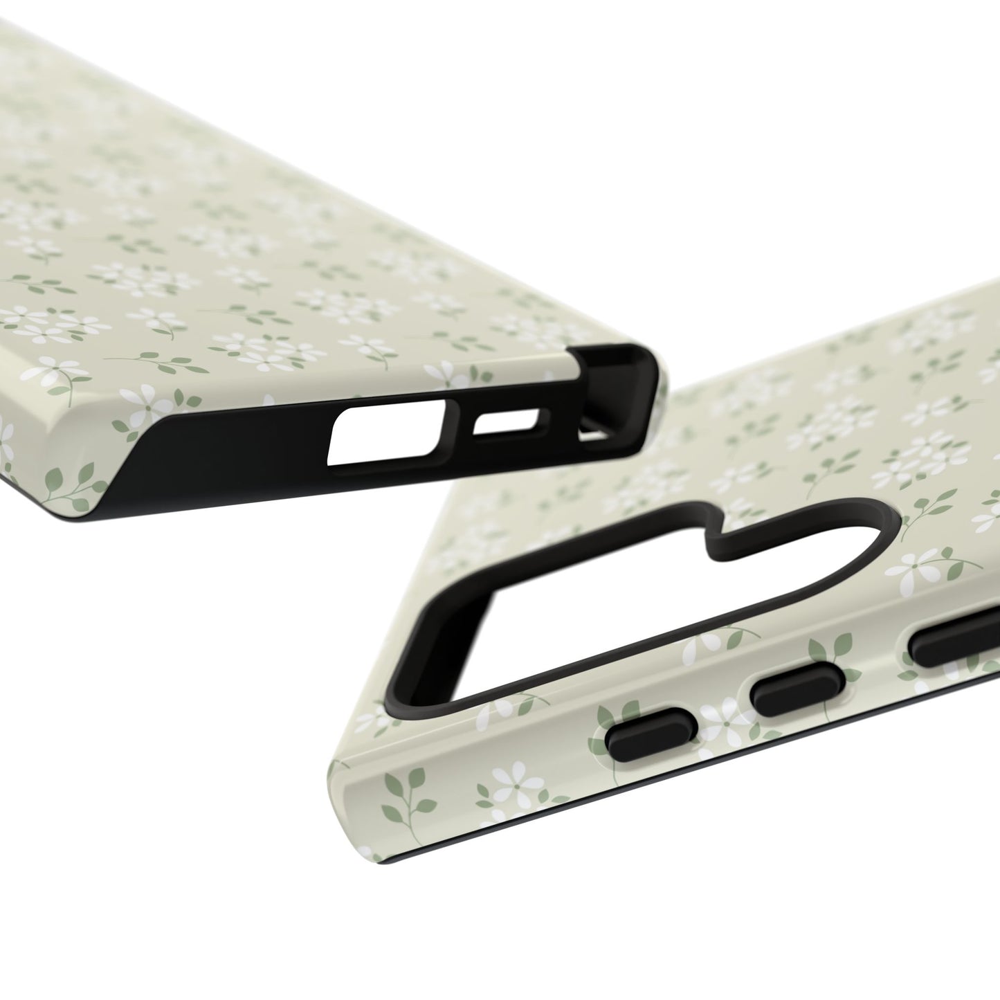 Beige Daisy Bloom Samsung Case