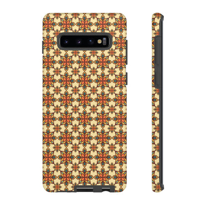 Retro Mandala Floral Samsung Galaxy Case