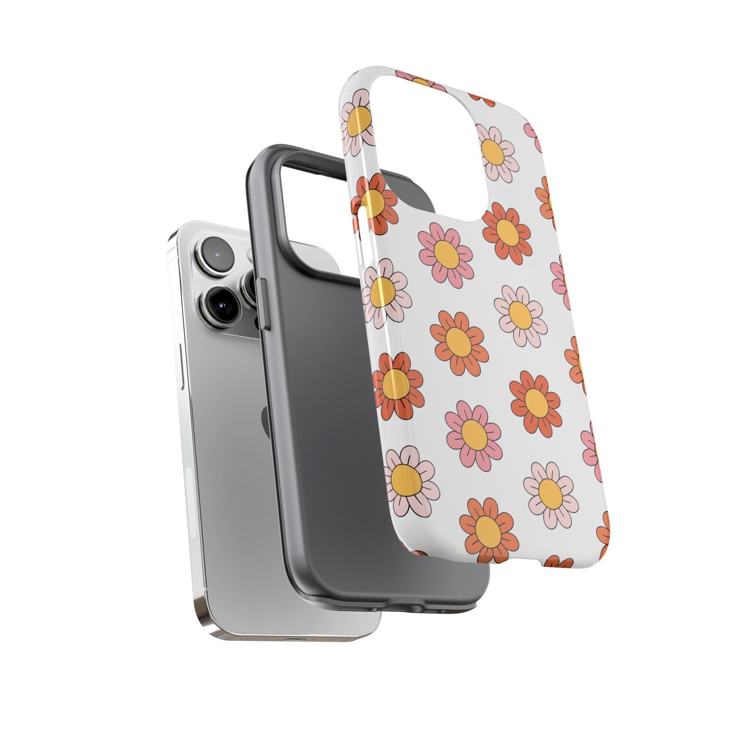 Retro Daisy iPhone Case