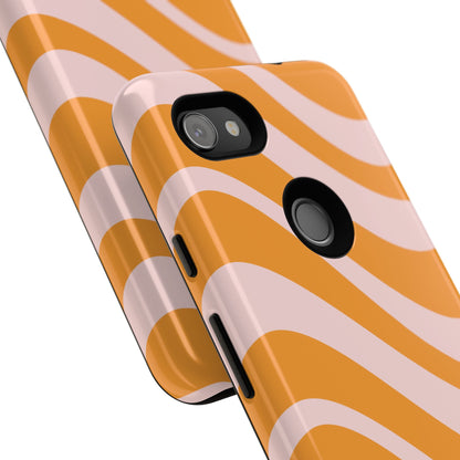 Retro Wavy Stripe Google Pixel Case
