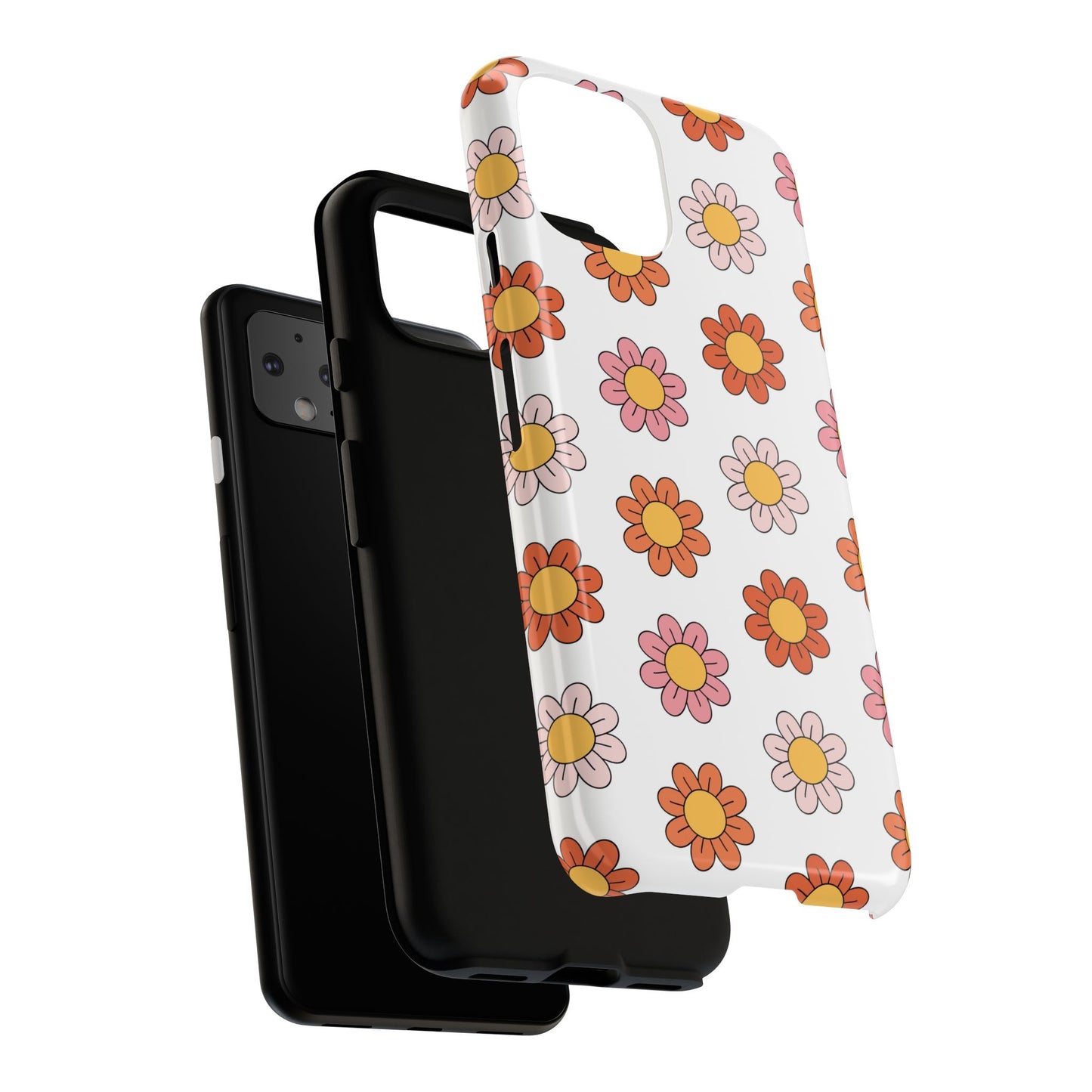Retro Daisy Google Pixel Case