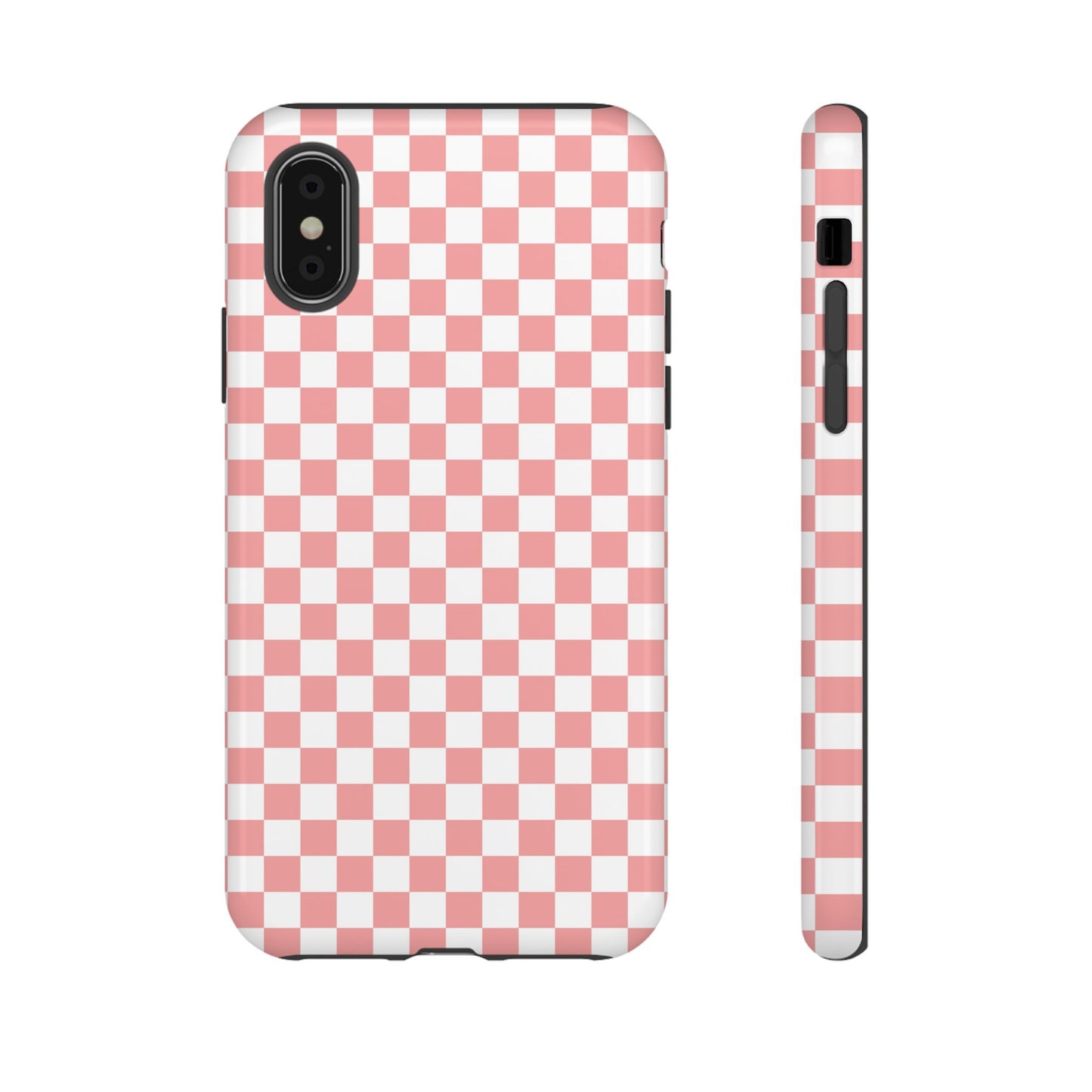 Pink Checkerboard iPhone Case