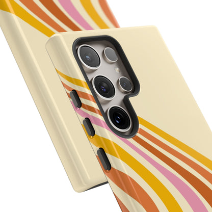 Retro Wave Swirl Samsung Case
