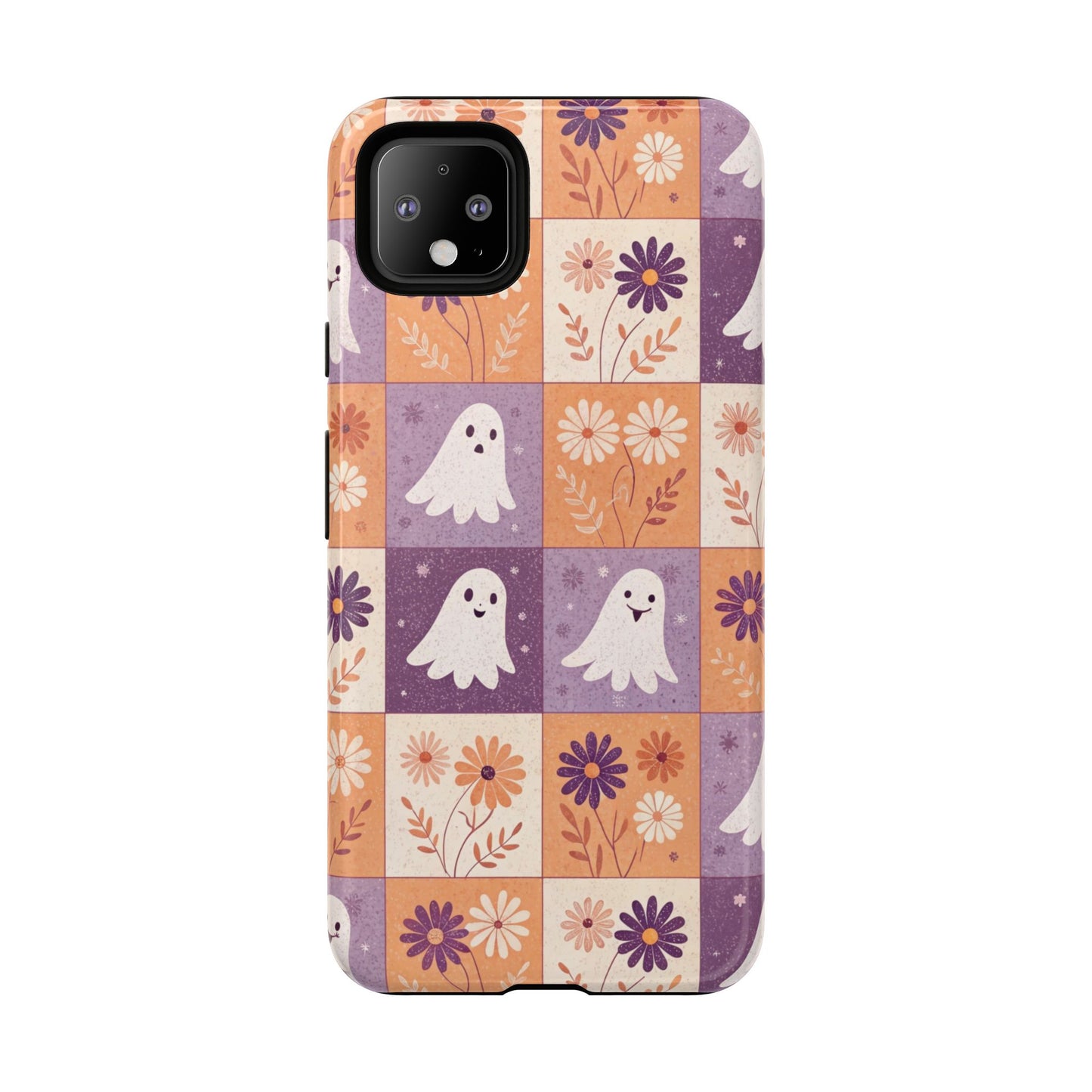 Ghost Floral Checkerboard Google Pixel Case