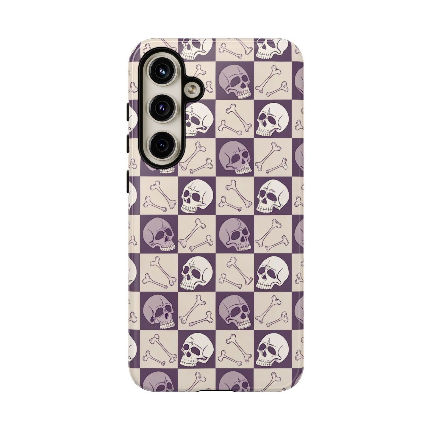 Skull & Bones Checkered Samsung Case