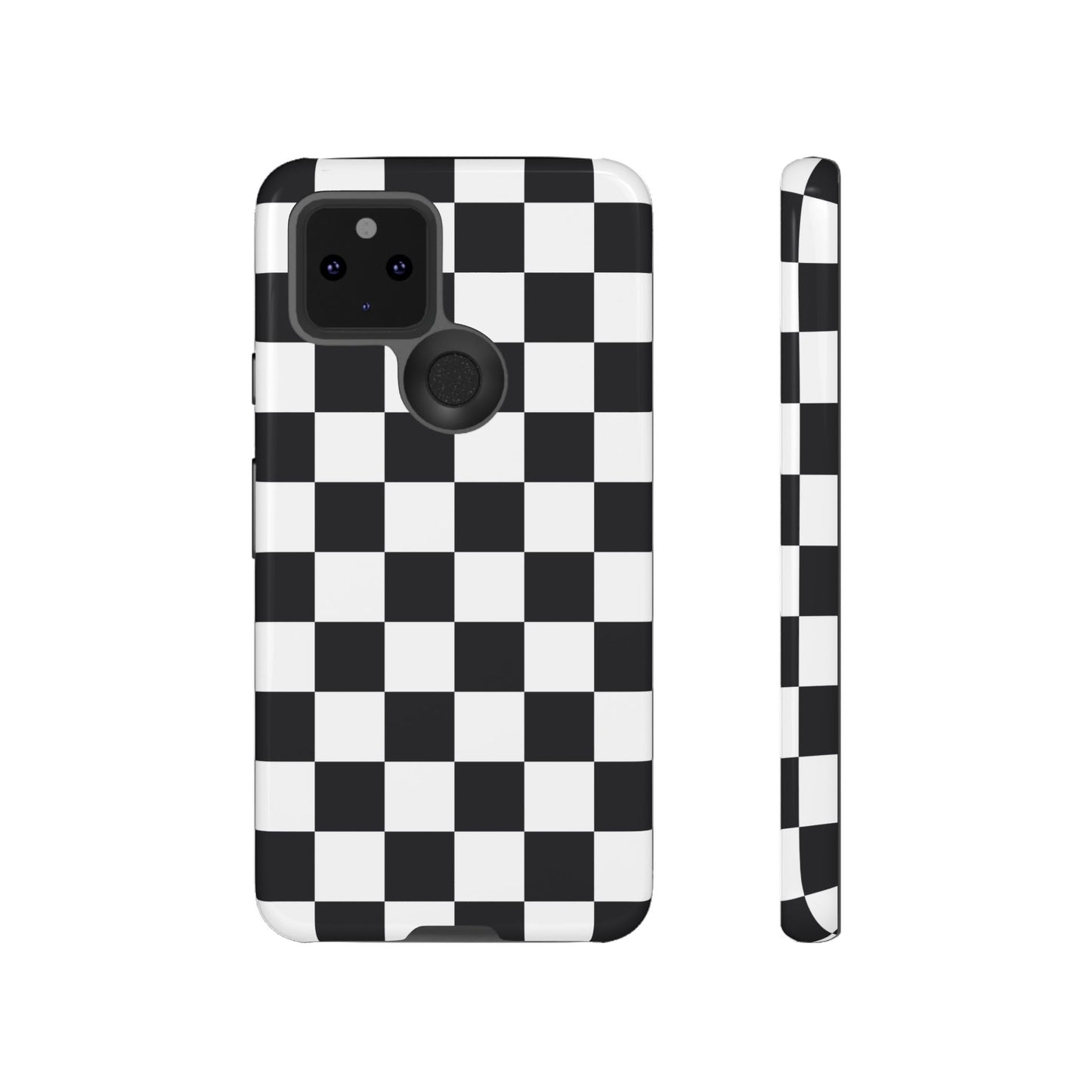Black & White Checkerboard Google Pixel Case