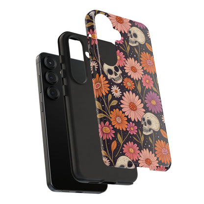 Skulls & Fall Florals Samsung Case
