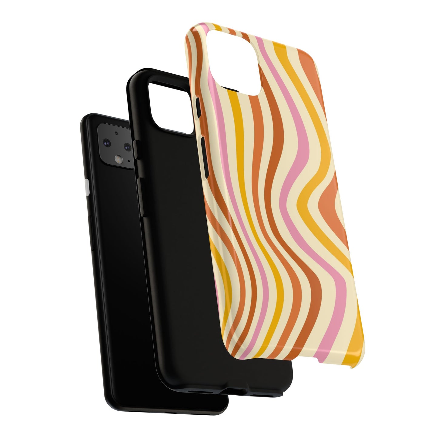 Retro Sunset Wave Google Pixel Case