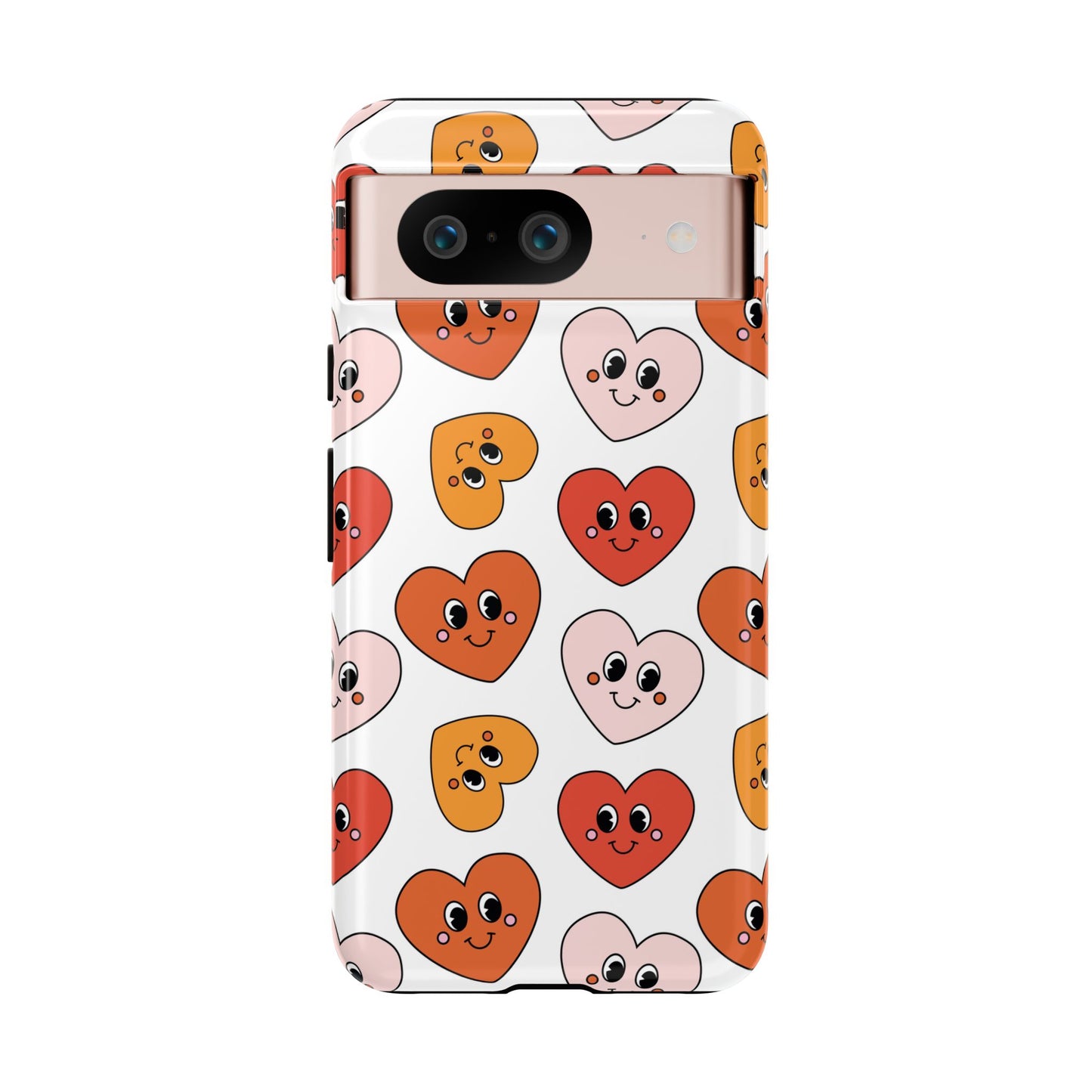 Smiley Heart Faces Google Pixel Case