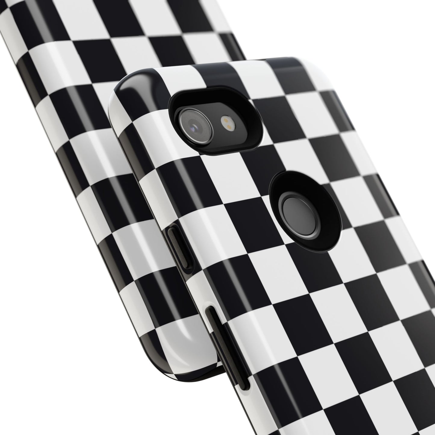 Black & White Checkerboard Google Pixel Case