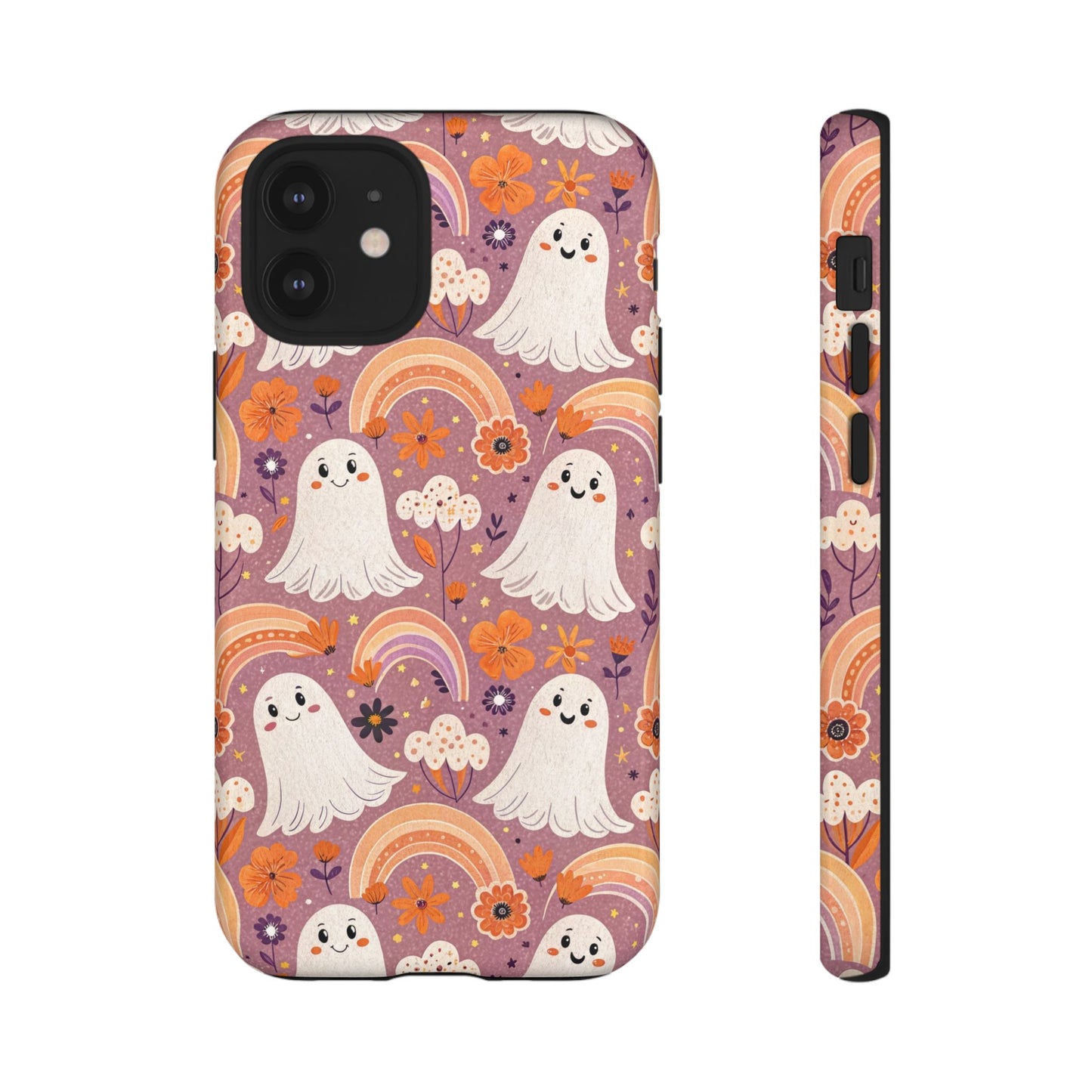 Pastel Halloween Ghost iPhone Case