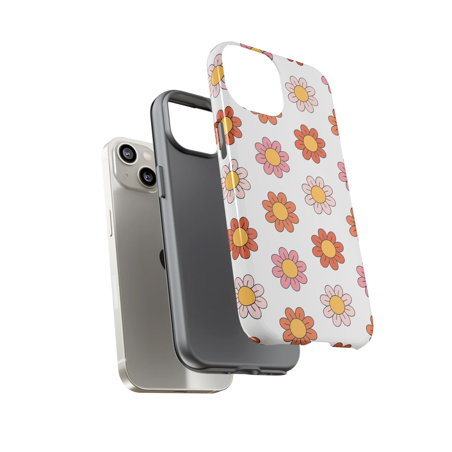 Retro Daisy iPhone Case
