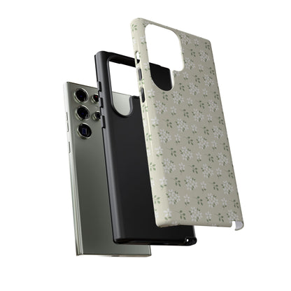 Beige Daisy Bloom Samsung Case