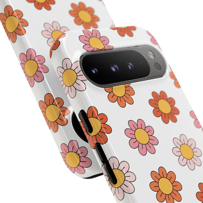 Retro Daisy Google Pixel Case