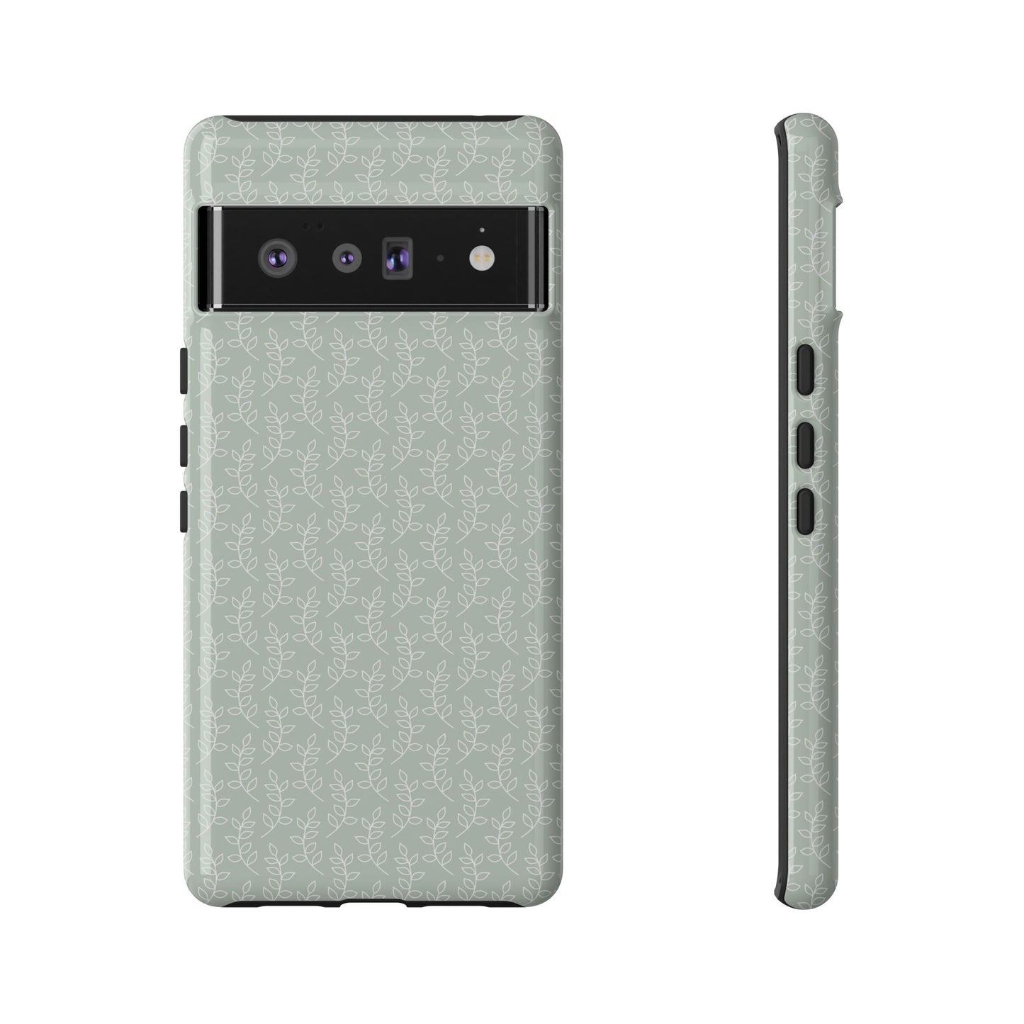 Minimal Leaf Print Google Pixel Case