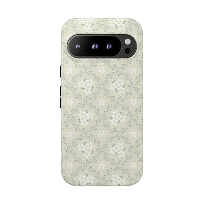 Vintage Daisy Wreath Google Pixel Case