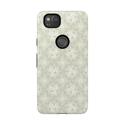 Vintage Daisy Wreath Google Pixel Case
