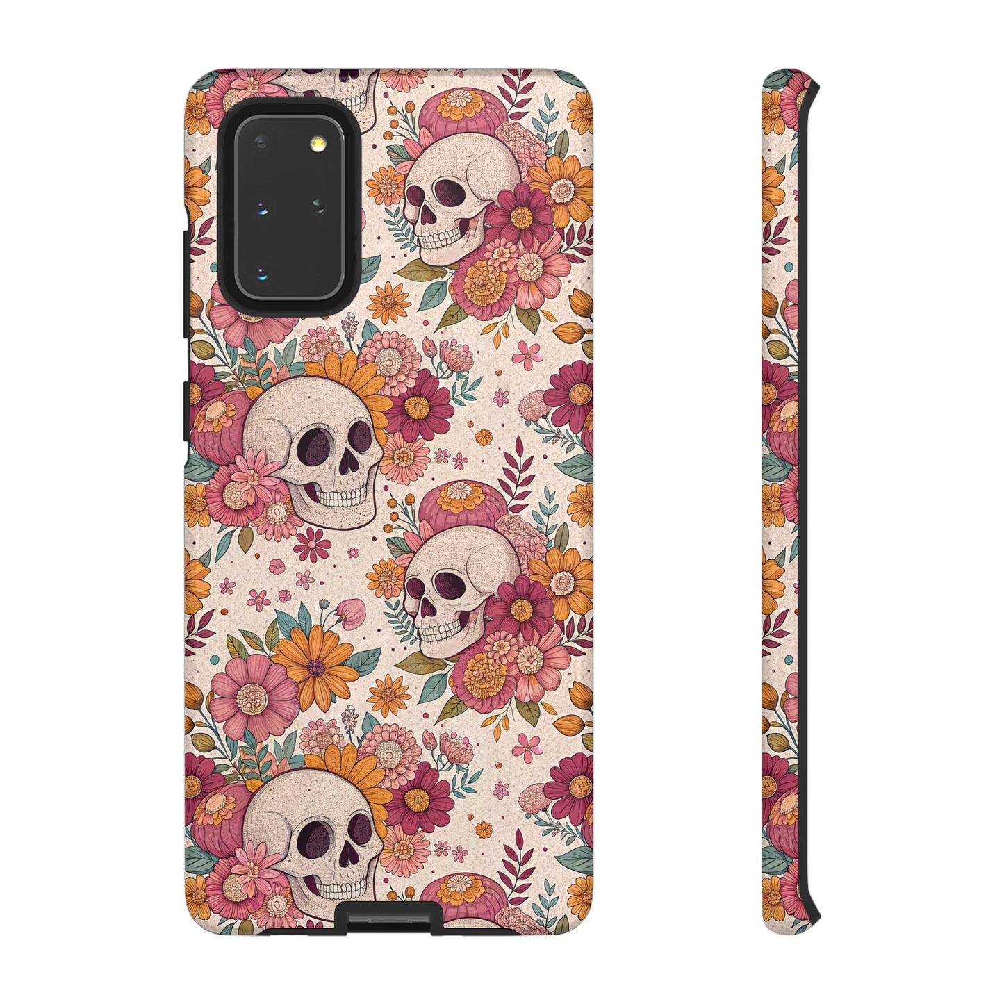 Floral Skull Samsung Case