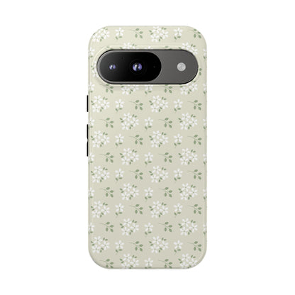 Beige Daisy Bloom Google Pixel Case