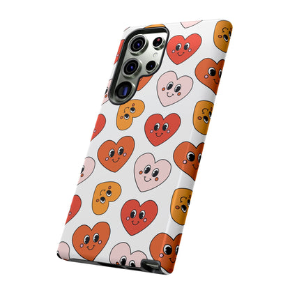 Smiley Heart Faces Samsung Case