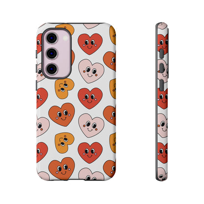 Smiley Heart Faces Samsung Case