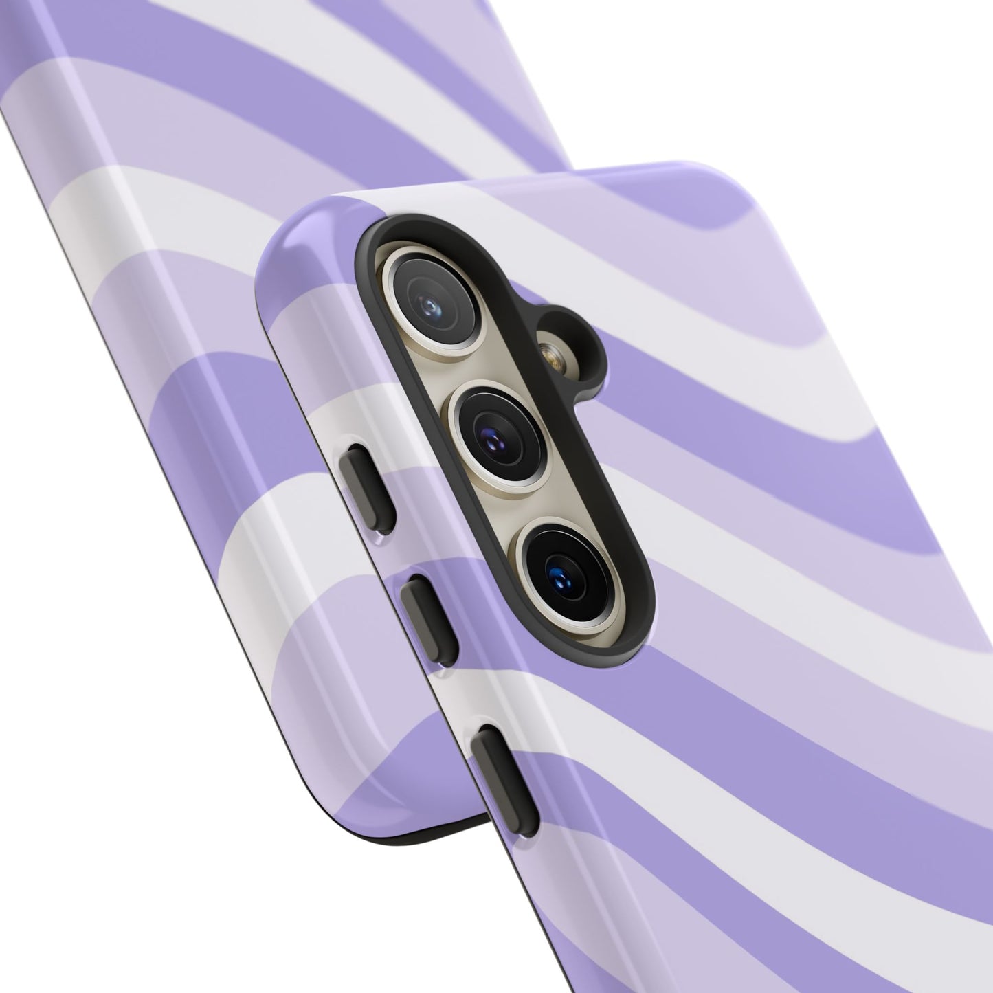 Lavender Wave Abstract Samsung Case