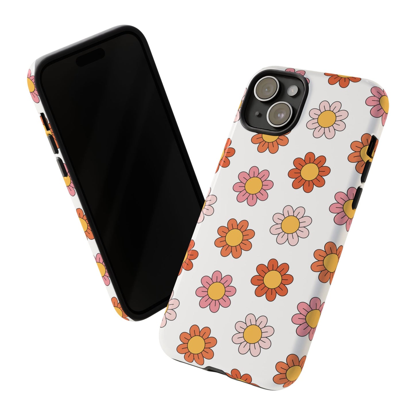 Retro Daisy iPhone Case