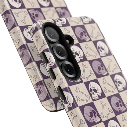 Skull & Bones Checkered Samsung Case