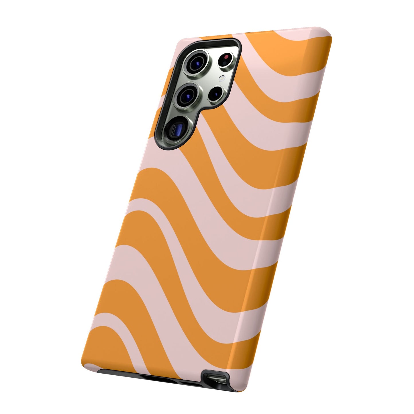 Retro Wavy Stripe Samsung Case