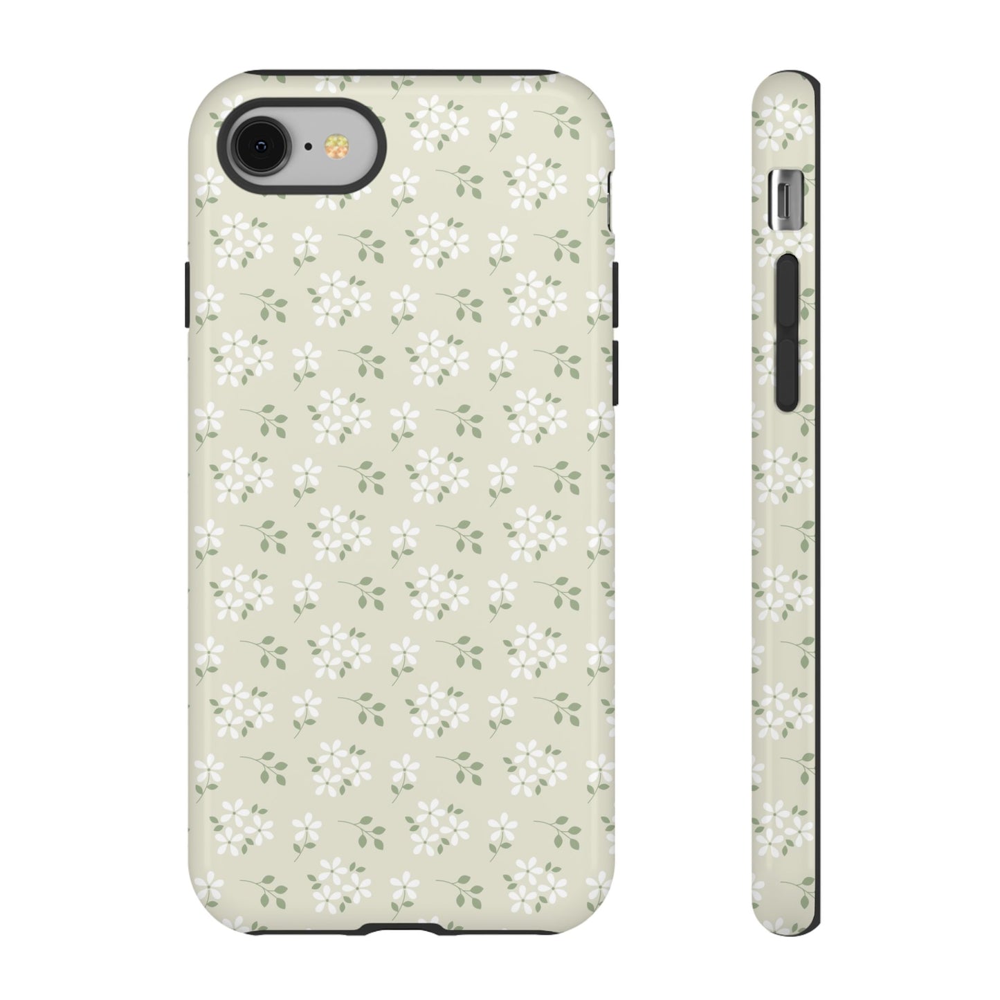 Beige Daisy Bloom iPhone Case