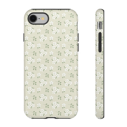 Beige Daisy Bloom iPhone Case
