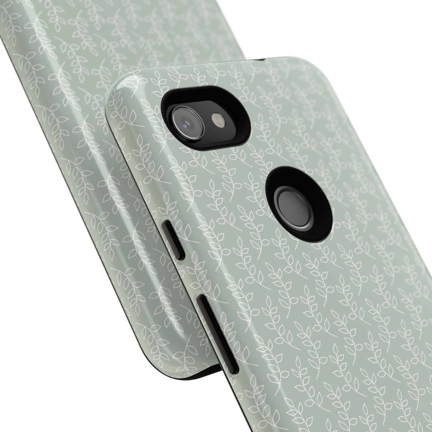 Minimal Leaf Print Google Pixel Case
