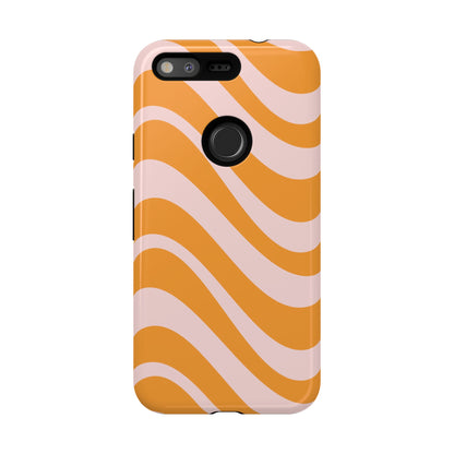 Retro Wavy Stripe Google Pixel Case