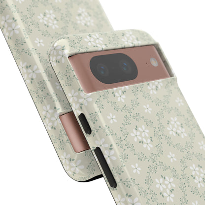 Vintage Daisy Wreath Google Pixel Case