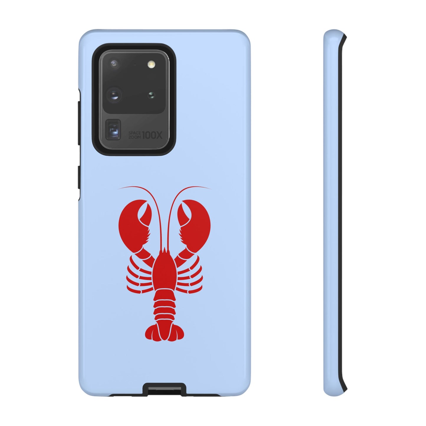 Red Lobster on Sky Blue Samsung Case